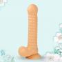Guiseniour 10 Inch Huge Long Handsfree Female Personal Massager Lifelike Big Dillos Adult Six Toys for Women Men