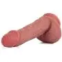 Double Layered Realistic Dildo for Adults, SXOVO 8.27 inch Sex Toys Liquid Silicone Dildo with Hands-Free Suction Cup for Women Sex Fun, Fake Penis for Vaginal G-spot and Anal Massager Double Layered Realistic Dildo for Adults, SXOVO 8.27 inch Sex Toys Liquid Silicone Dildo with Hands-Free Suction Cup for Women Sex Fun, Fake Penis for Vaginal G-spot and Anal Massager