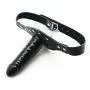 Smspade Single-Ended Dildo Gag, Leather Single Dong Hardness Mouth Plug Black Smspade Single-Ended Dildo Gag, Leather Single Dong Hardness Mouth Plug Black