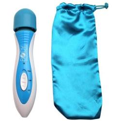 Body Innovations Thrill Rechargeable Personal Massager, Aqua Blue/White