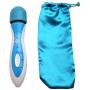 Body Innovations Thrill Rechargeable Personal Massager, Aqua Blue/White