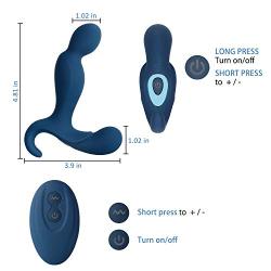 Electronic Massager 10 Modes Vibrations Waterproof USB Recharge