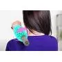 Nicole Miller Muscle Roller, 16.5" Body Massage Back Leg Muscle Roller Stick for Relief Muscle Soreness (Teal) Nicole Miller Muscle Roller, 16.5" Body Massage Back Leg Muscle Roller Stick for Relief Muscle Soreness (Teal)