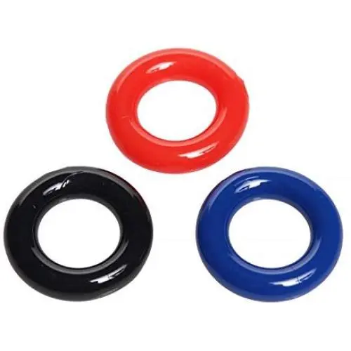 Trinity Vibes Stretchy Cock Ring Pack Trinity Vibes Stretchy Cock Ring Pack