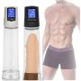 Male USB Rechargeable Electric Vacuum Pump Enhâncêr Manual P-ênîs Enlargement Pump