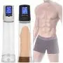 Male USB Rechargeable Electric Vacuum Pump Enhâncêr Manual P-ênîs Enlargement Pump