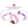 FINON Anal Toy Butt Plug Massage Tool(Pink,Pack of 3)