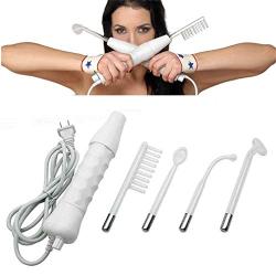 Multifunction Electric Stimulation Massage Stick with 4 Accessories, E-stim Massager for Clit/G Spot/Penis/Glans/Anal/Nipples/Breast/Pussy/Body, BDSM Masturbation Sex Toys for Couples