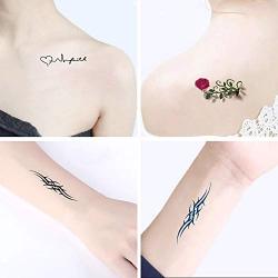 Temporary Tattoos for Women Tattoo Sticker Hand Neck Wrist Fashion Art Body Removable Tattoos Waterproofing 30 Sheets (style3)