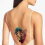 Konsait 9 Sheet Wolf Temporary Tattoo Sticker for Adult Women Men Fashion Body Art Waterproof Temporary Tattoo Fake Tattoo Arm Hand Back, 21X15cm