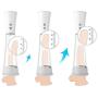 Vacuum Pump with 9 Speed Vibration Pump USB Rechargeable Massager- 3 Sucking Pump ED Device