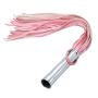 Whip Anal Plug Combination Top-Grade Flogger Whip Leather Whips Bondage Sex Toy for Couple Sexy Whip Flirting Couple Happy high-end Adult Products Sex Toys Female Tools（Pink-Thread）