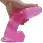 Cordless Wand Massager Waterproof & Strong Neck Back Muscle Massage-Mini Great for Travel and Gift (Pink)