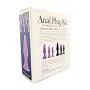 Silicone Butt Plug Kit by Healthy Vibes (3 Pack, Black) - Anal Sex Beginner Set Helps Train Rectum for More Comfortable Intercourse - Anal Toy with Suction Cup Base - Made of Medical-Grade Silicone