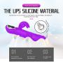 11 inch Stretchable Rotating víbrǎ~tǒr Beginners Soft Flexible Personal Relax Massager USB chargeing Cup for Women