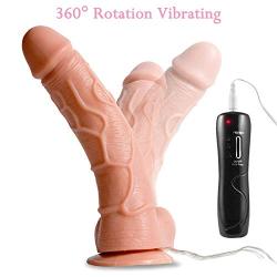 Ultra Soft Medical Grade Si-licone Powerful Vib Rod for Women Men Couples