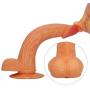 TYSJCSY 8.66 INCH Personal Body Relax Massager Wand for Beginners with Suction Cup (Color : Beige)