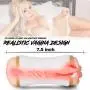 Pocket Pussy Male Masturbator Cup 3D Realistic Vagina and Mouth with Teeth and Tongue Masturbation Toys for Intense Stimulation, Removable Sleeves Stroker with Real-Life Touch and Feeling Pocket Pussy Male Masturbator Cup 3D Realistic Vagina and Mouth with Teeth and Tongue Masturbation Toys for Intense Stimulation, Removable Sleeves Stroker with Real-Life Touch and Feeling