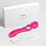 G Spot Vibrator Double-Head Vibrating Dildo with 7 Powerful Vibration 3 Thrusting Modes for Vagina Clitoris Anal Stimulation, Waterproof Rechargeable Wand Massager Sex Toy for Women and Couple