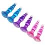 BUBUCAST 10.5x2.5cm 5 Balls Silicone Amal Beads Plugs Strong Suction Cup Toys for Women Men