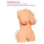 Y-Not 3D Sex Love Doll Silicone Male Masturbator Torso Realistic Breast Pussy Ass Adult Sex Toy Flesh Color 16.3 lbs