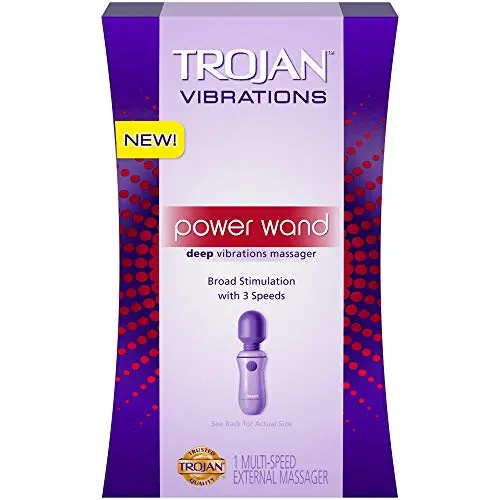 TROJAN Vibrations Power Wand Deep Massager TROJAN Vibrations Power Wand Deep Massager