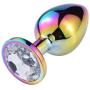 Knowwest Stainless Steel Jeweled Àmàl B-ütt Plùgs Àmàl Trainer Toys Sèx Love Games Personal Massager for Women Men Couples Lover