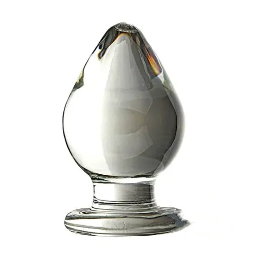 Glass Large Butt Plug, Hmxpls Sex Love Games Personal Massager for Women Men Couples Lover Glass Crystal Ball Adult Products Mushroom Shaped Anal Butt Plug Stimulate, 12.2 Ounce Glass Large Butt Plug, Hmxpls Sex Love Games Personal Massager for Women Men Couples Lover Glass Crystal Ball Adult Products Mushroom Shaped Anal Butt Plug Stimulate, 12.2 Ounce
