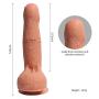 YOULAN Soft and Comfortable Realistic Massager Female Toy 7.09 Inch