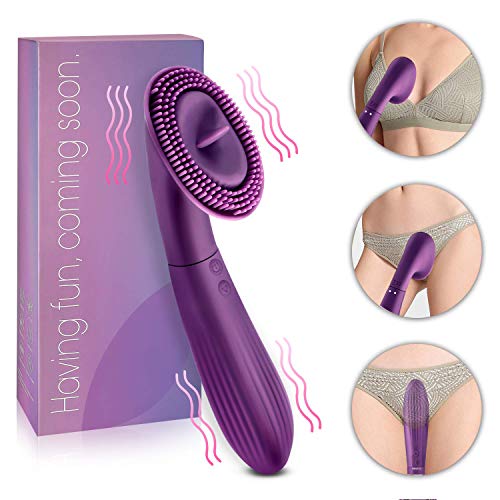 CHEVEN Clitoral Licking Tongue Vibrator, G Spot Clit Dildo Vibrators for Women with Oral Sex Fun & Vibration, Waterproof Clitoral G Spotter Nipple Stimulator Toys Adult Sex Toys for Women and Couples CHEVEN Clitoral Licking Tongue Vibrator, G Spot Clit Dildo Vibrators for Women with Oral Sex Fun & Vibration, Waterproof Clitoral G Spotter Nipple Stimulator Toys Adult Sex Toys for Women and Couples
