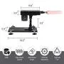 Y-Not Automatic Love Machine, Fast Pumping and Thrusting Multi-Speed Telescopic Hands-Free Dildo Retractable Masturbation Sex Toys for Women and Men with 8 Attachments