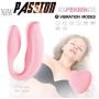 XSEXO Wireless Remote Control Rechargeable Mini Finger U Shape Sucking Massager with Strong Patterns Handsfree USB Waterproof Massager Wand