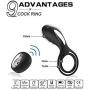 QQQQC Waterproof Black Soft Silicone Ring Men Hard Enhancer Delay Toy Adult Products sěx Toys