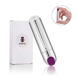 Mini Bullet Vibrator Rechargeable Powerful 10 Speeds G-Spot Clitoral Stimulation Vibrator for Women, Waterproof Clitoris Vagina Stimulator Adult Sex Toys for Couples