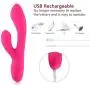 One-Touch Mini Personal Massager USB Charging Waterproof Dual Motor for Bedroom,Bathroom, Pool, Beach, Party One-Touch Mini Personal Massager USB Charging Waterproof Dual Motor for Bedroom,Bathroom, Pool, Beach, Party