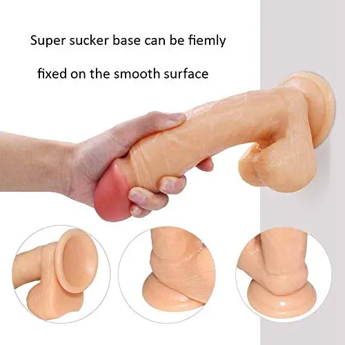 JSCRlove 8.66 Inch Realistic Ultra Soft-Ďîldɔ Realistic Dual Density Toy with Suction Cup for Hand-Free Play Flesh Women Socks JSCRlove 8.66 Inch Realistic Ultra Soft-Ďîldɔ Realistic Dual Density Toy with Suction Cup for Hand-Free Play Flesh Women Socks