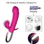 Sekslife 100% High Quality Silent Rotating & Thrusting Wand Vibrantor for Women Cordless Relaxing Toy Rechargeable 7 Multi-Frequency Toys Discreet Package