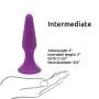 Velvet Soft Butt Plug Anal Training Kit + Ultimate Guide to Anal Sex for Women - Set of 3 Plugs - 3 Different Sizes from Small to Large - A key to Anal Sex - Comes in 3 Vibrant Colors
