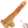 Oneisall Deep Thrusting Up and Down Dildo Vibrators Penis Sex Massager Toy for Female,Pump