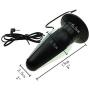 ThinkMax Large 5 Inch Anal Plug Adjust Cock Ring Penis Rope Electric Shock Pulse Device Butt Plug Stimulation Masturbation Tool