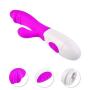 Hmxpls Couples Sexual Flirting Toy 30-Speed Waterproof Vibrating Frequency Bending Head Silica Gel Vibrator to Stimulate and Massage G-Spot and Clitoris Female Masturbator