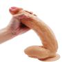 HAPPYWOTST 11.8 Inch Extra Long Women Personal Relax Massager PVC Toys with Handsfree Suction Cup Box Body Soft
