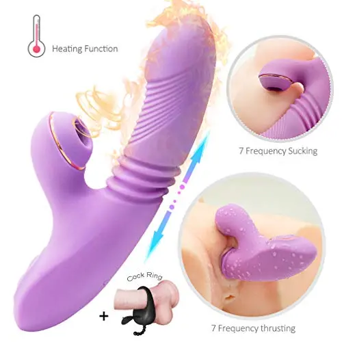 Hands Free Silicone Pleasure Toy Clitòrial Stimulàtion Toys for Her Clitòrial Stimulàtion Toys Sùcking Pleasure Toy for Women couple Waterproof Vibràntor Bùllet for Women couple with Remote Stimulàtor