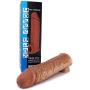 zhiounny Relief Silicone Dido Sleeve Extender Enlargement Male Extension Dido Sleeves - Flesh