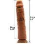 Big Double Layer Realistic Dildo, FAAK Slightly Bendable 9.5 Inch Soft G-Spot Premium Liquid Silicone Dual Density Huge Penis Dong with Suction Cup, Sex Toy for Female Masturbation Big Double Layer Realistic Dildo, FAAK Slightly Bendable 9.5 Inch Soft G-Spot Premium Liquid Silicone Dual Density Huge Penis Dong with Suction Cup, Sex Toy for Female Masturbation