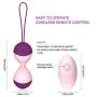 Kegel Sport Ball Set is Suitable for Beginners and Advanced, with 10 Vibration Modes for Pelvic Floor Exercises, Enhanced Bladder Control and Improved Quality of Life（Purple）