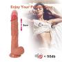 Lfcmf Huge R-ealištic Vǐbrǎtor Silicone Artificial Pênǐs Suction G-špot Stímulators for Women- Wireless Remote Control