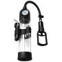 Safety Material Male Pennis Vacuum Suction Pump with Pressure Gauge and Quick Release Valve 12inch Tshirt Air Pressure Massage Device