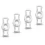 LeLuv Constriction Rings 4-Pack Clear Stretchy Universal for Vacuum Pumps Small LeLuv Constriction Rings 4-Pack Clear Stretchy Universal for Vacuum Pumps Small