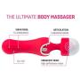 Massaging Wand with Movable Multi-Speed Head - Powerful Vibration, Rechargeable, Cordless & Portable. Put The Stress Away Like Magic with Lilith Wand Massager by Joy ON Toys